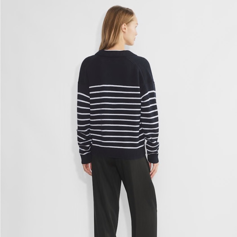 Aritzia Wilfred free Clara merino wool polo sweater - Picture 2 of 6